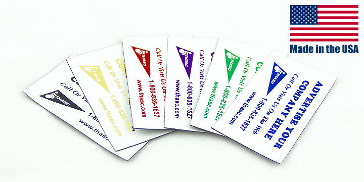 adhesive business card magnets