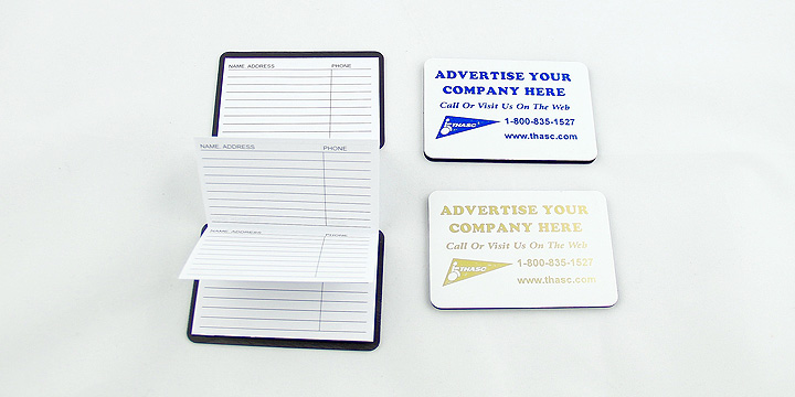 Magnetic Address Book - Tiny Address Book - Magnetic Phone Number Book -  Pocket Address Book - Wallet Size Address Book, 21 Pages, 9 Lines - Keep